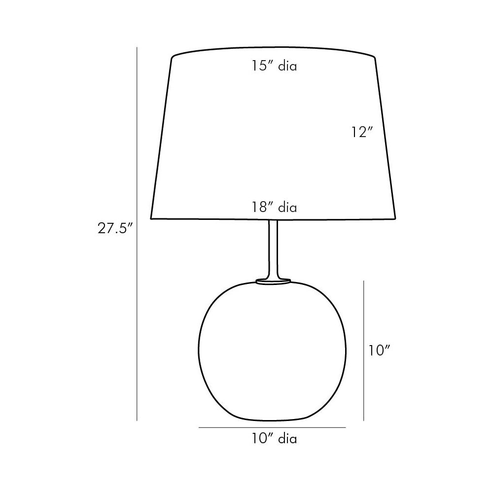 49361-355 - Colton Lamp - Ivory Ricestone