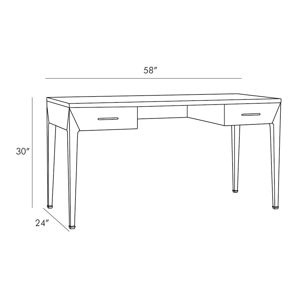 5602 - Dublin Desk - Smoke