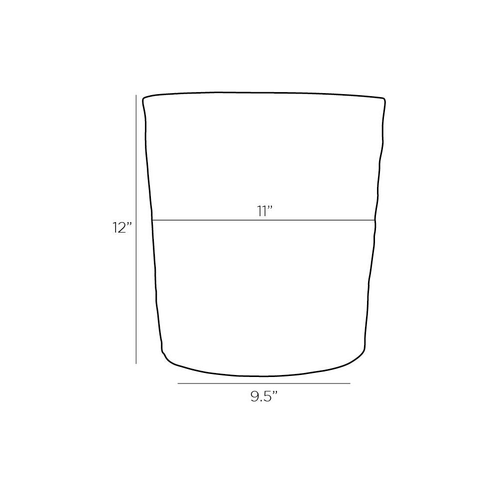 6955 - Stedman Ice Bucket - Antiqued Aluminum