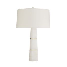 49691-434 - Dosman Lamp - White Alabaster