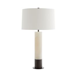 49771-550 - Nashik Lamp - White Alabaster, Bronze