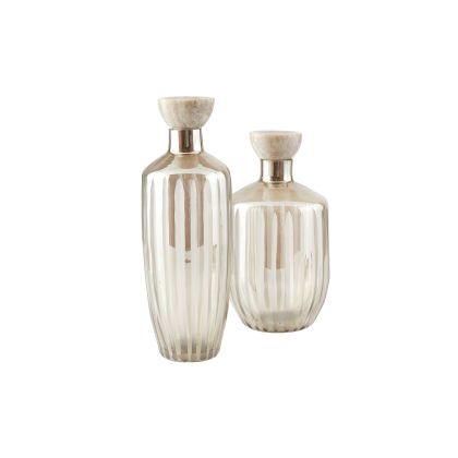 Arteriors Accessories X2622 Edgar Ring Stopper Decanter, Howell Furniture