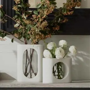 Arteriors centerpieces containers and vases